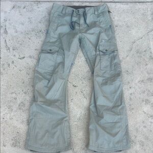 Nike Men's Beige Waterproof Snowboard Ski Pants Sze S
